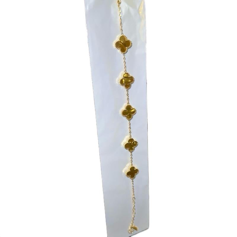 Adjustable Chain Bracelet with Colorful Decorative Stones | Unisex Fashion Jewelry