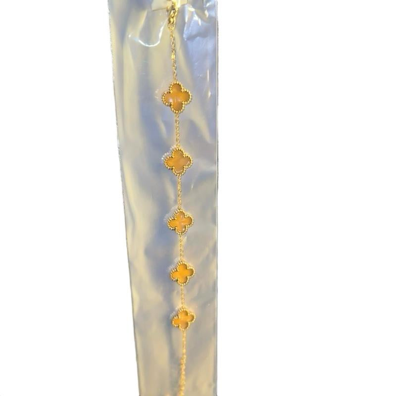 Adjustable Chain Bracelet with Colorful Decorative Stones | Unisex Fashion Jewelry